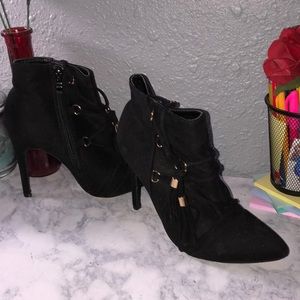 Black High Heel Boots